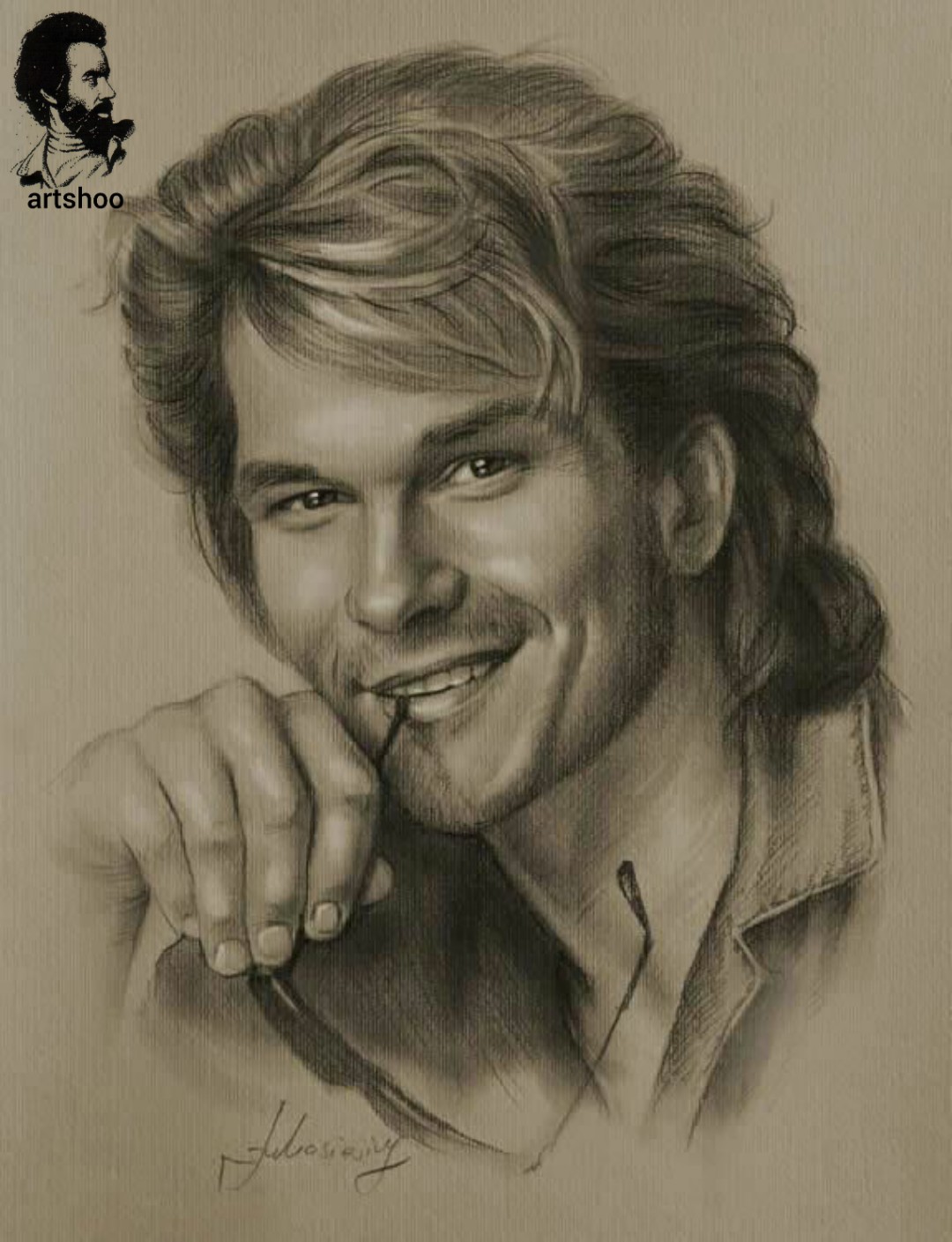 نقاشی سیاه قلم